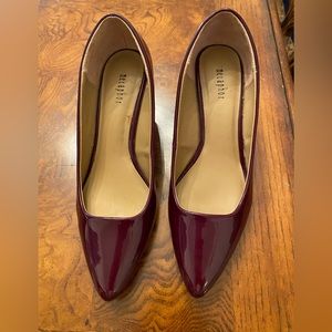 Patent Leather Maroon Heels